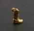 24K Gold Vermeil Over Sterling Silver Boot Charm -- VM/CH10/CR50
